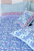Mulmul Cotton Quilt In Floral BlockPrint